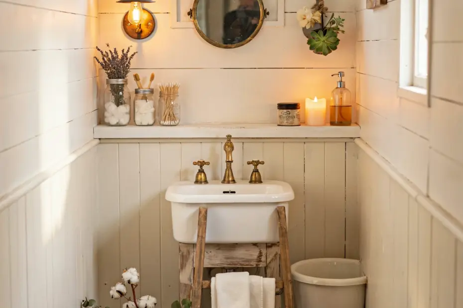 Small Bathroom Decor Ideas on a Budget | Space-Saving Tips for Tiny Bathrooms | Under $100
