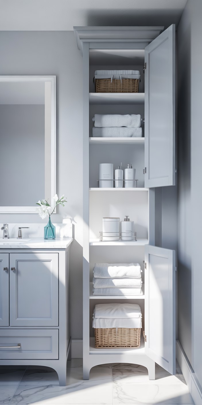 Luxury Bathroom Organization Ideas for Small Spaces and Storage