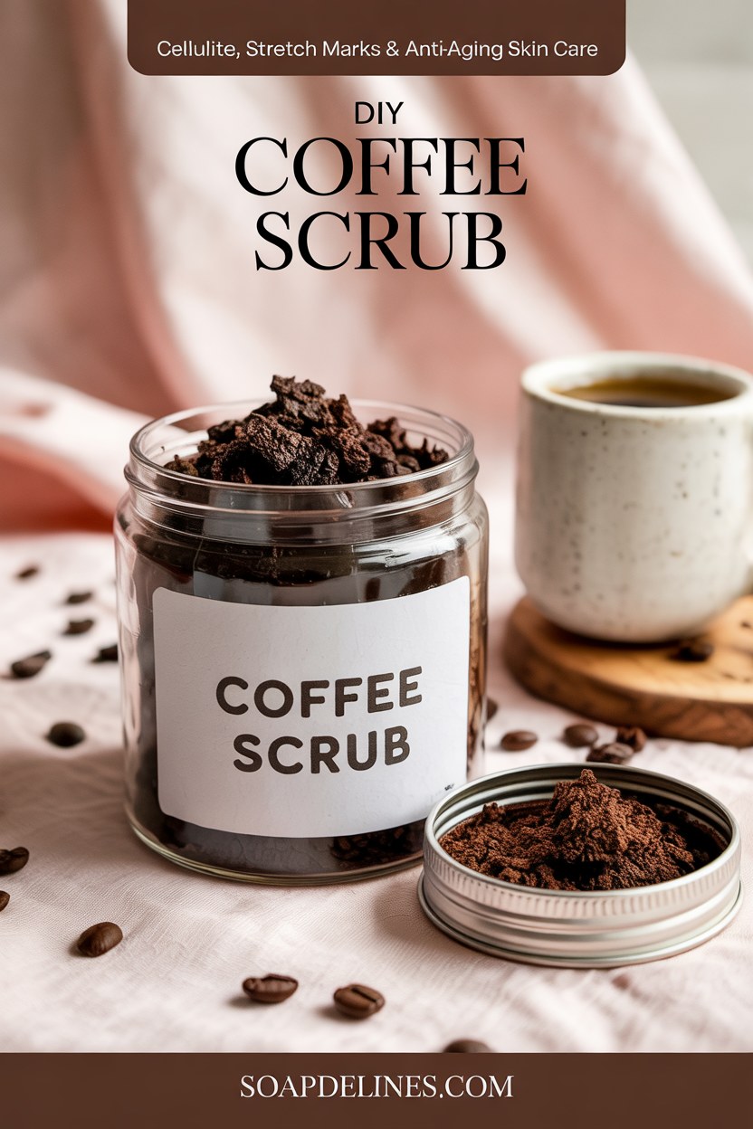 DIY Coffee Scrub for Cellulite & Stretch Marks Reduction