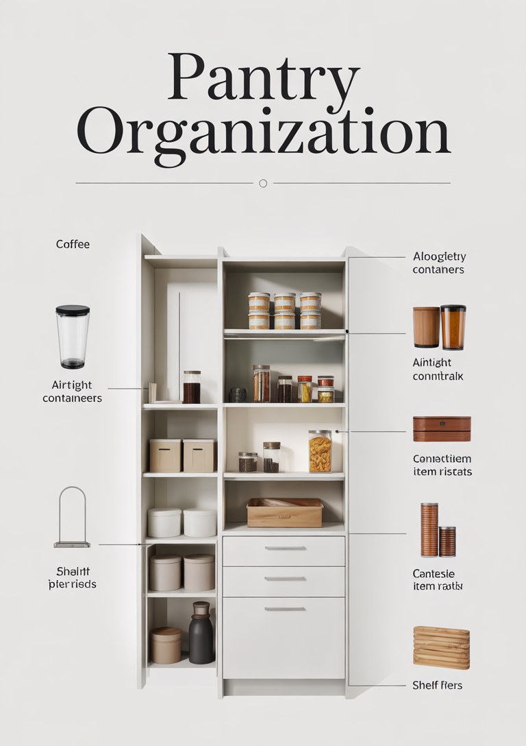 Pantry Organization Ideas: Complete Storage System for Food & Containers