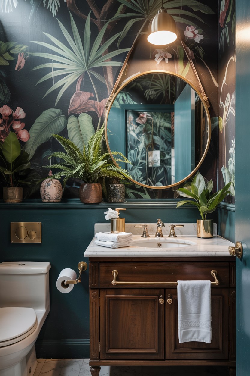 Dark Moody Bathroom Decor Ideas: Luxury Design on Budget