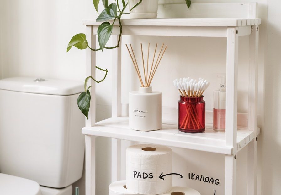 Small Bathroom Storage Organization Ideas for Apartments
