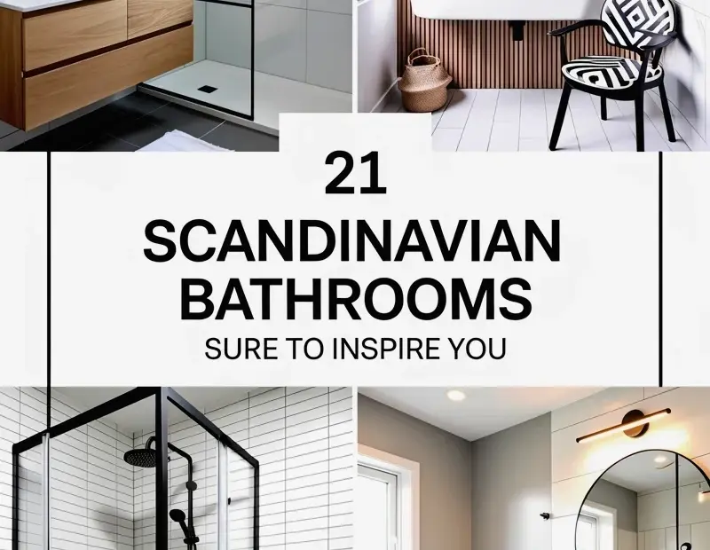 Scandinavian Bathroom Mistake: 21 Ideas to Steal for Your Small Space