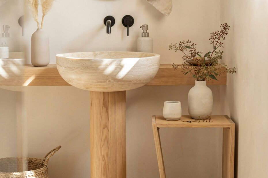 Pedestal Sink Bathroom Ideas | Stylish & Space-Saving Half Bath Decor