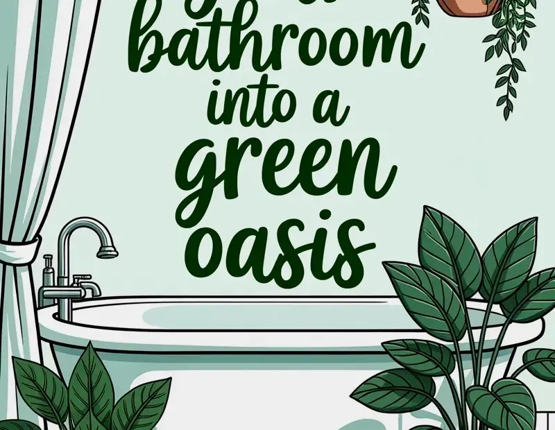 Bathroom Plants: How to Turn Your Tub into a Green Oasis with Easy Plant Decor
