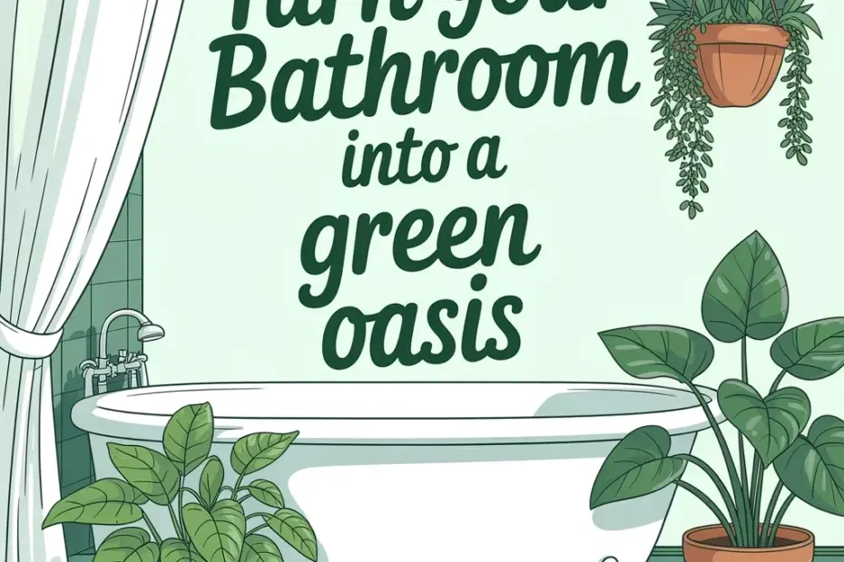 Bathroom Plants Mistake That Can Ruin Your Green Oasis