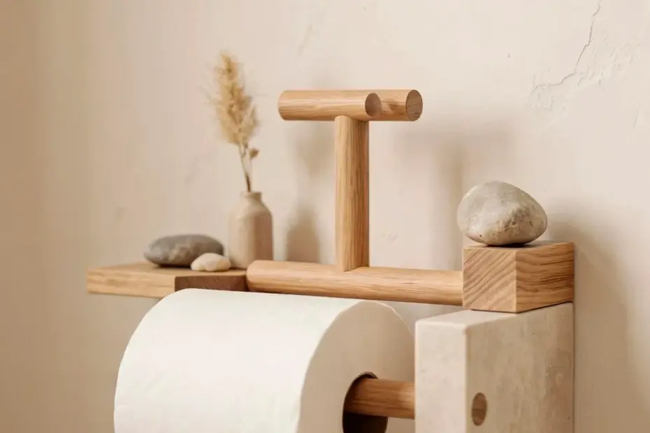 Frog Toilet Paper Holder - Small Bathroom Decor Ideas That Are Actually Fun