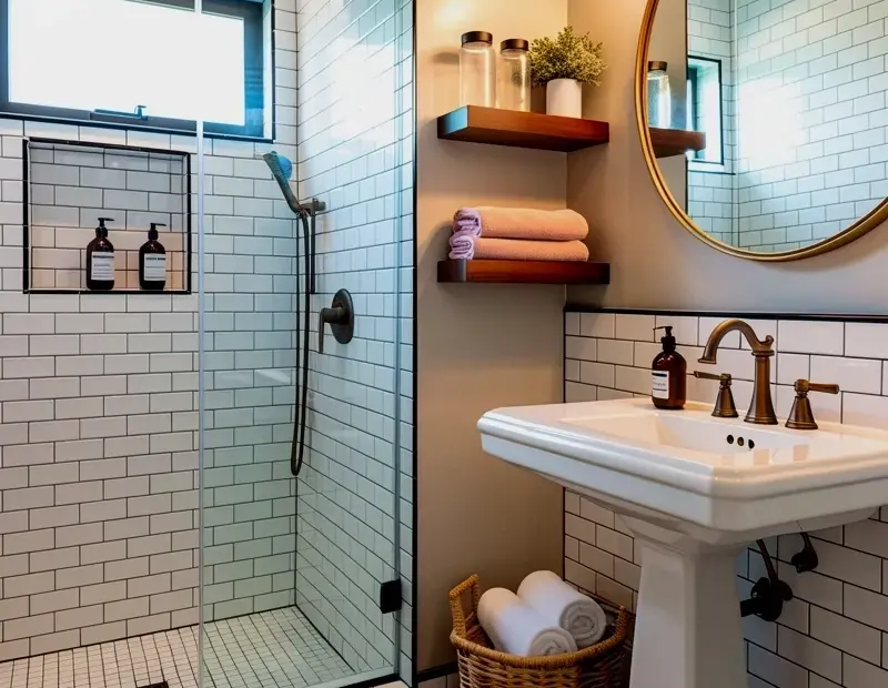 Small Bathroom Decor Ideas: Avoid This Metal Finish Mistake